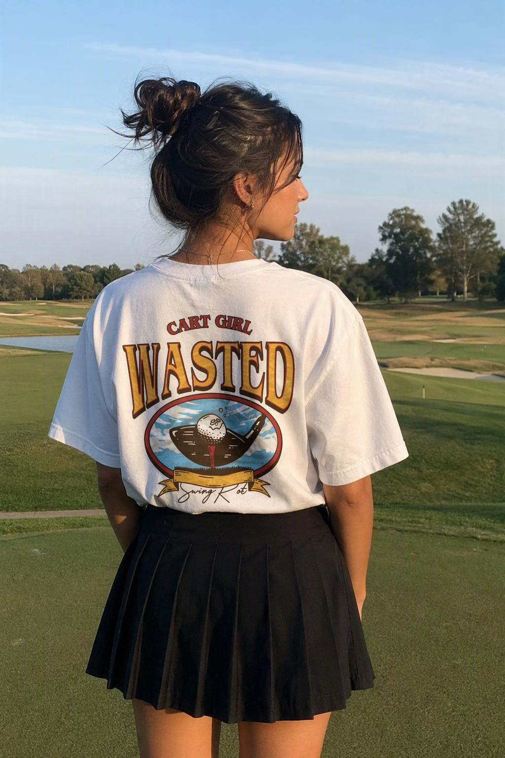 Cart Girl Wasted T-shirt
