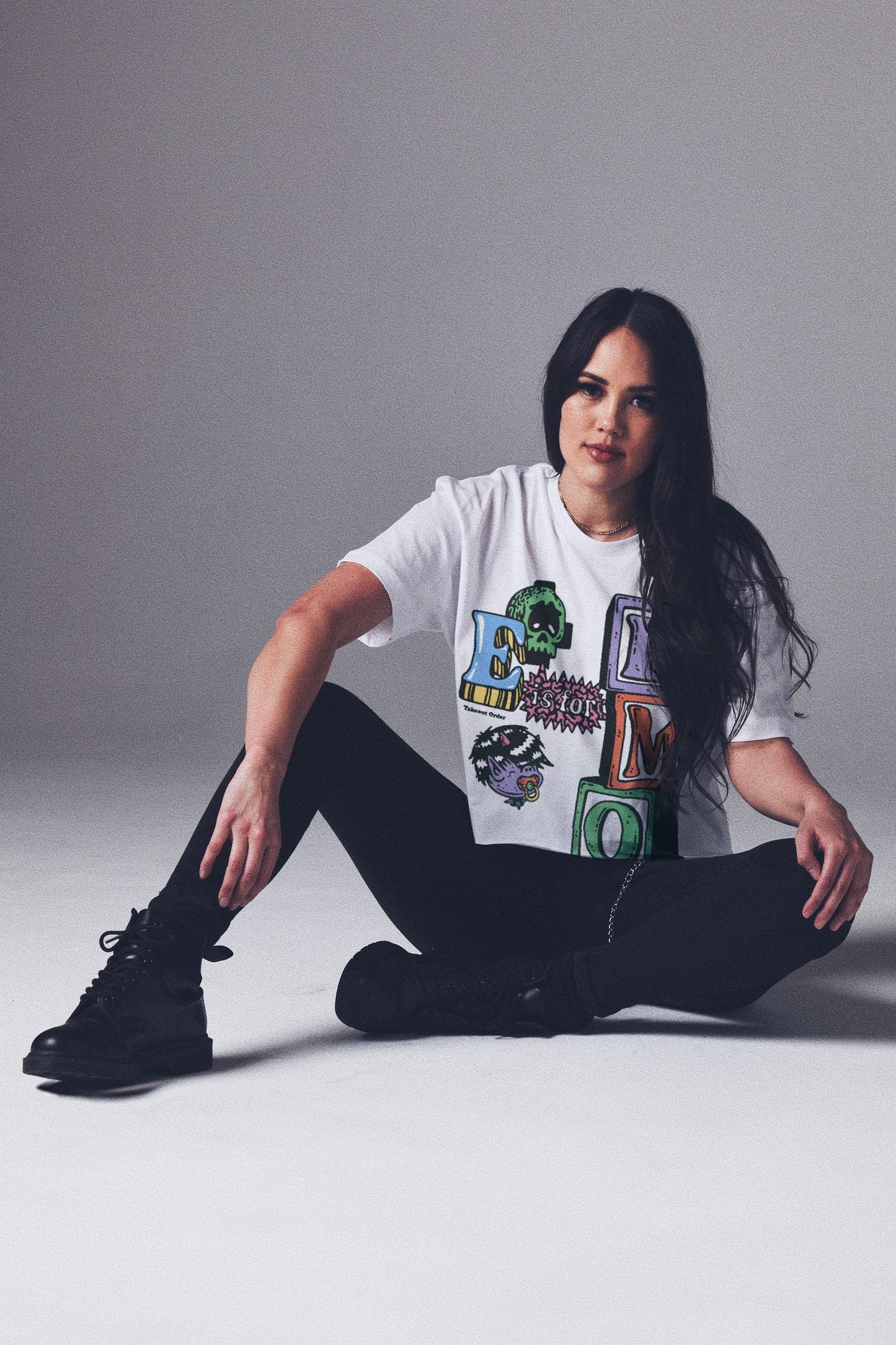 E is for Emo T-shirt
