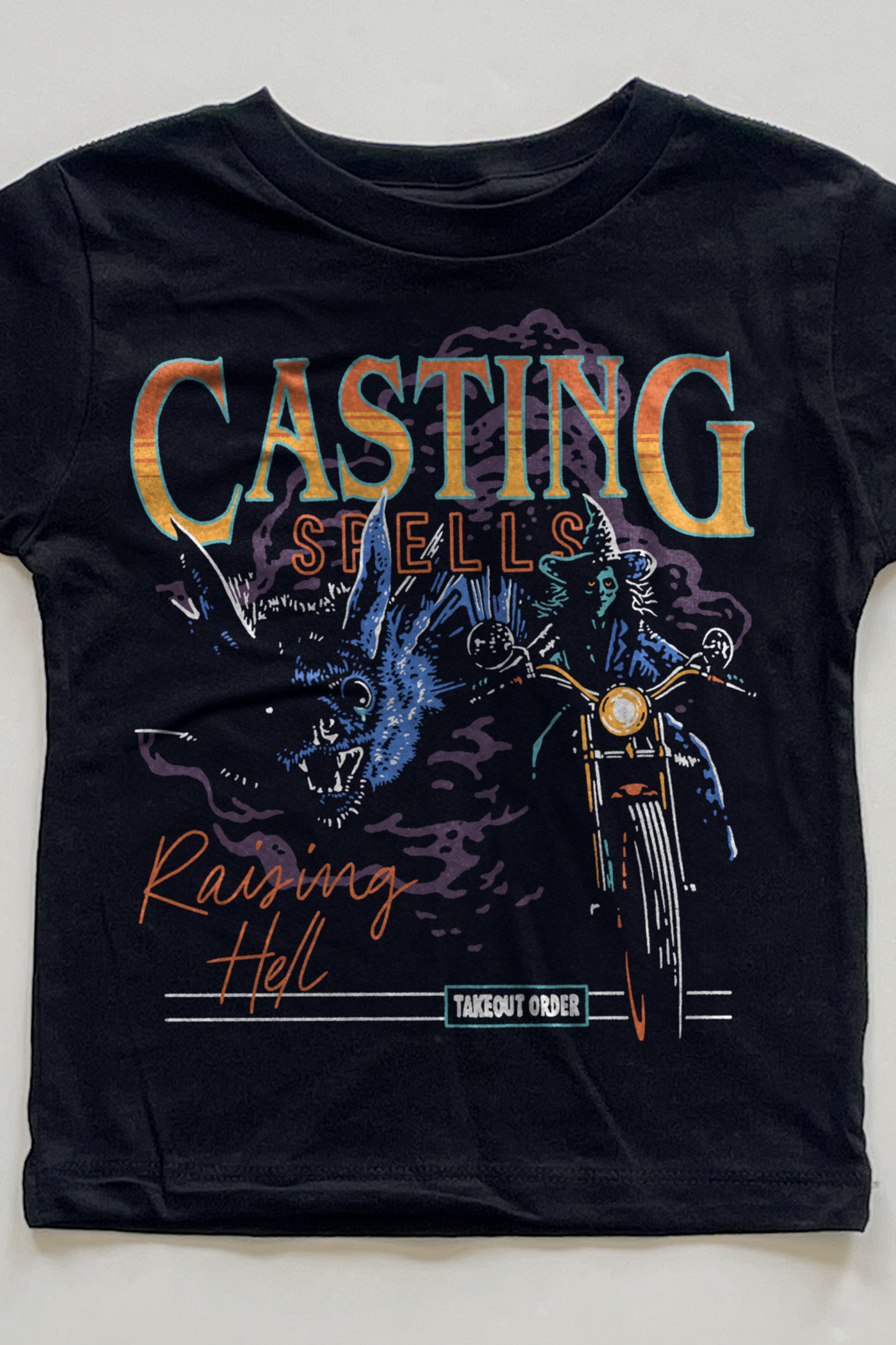 Casting Spells Raising Hell Toddler T-shirt