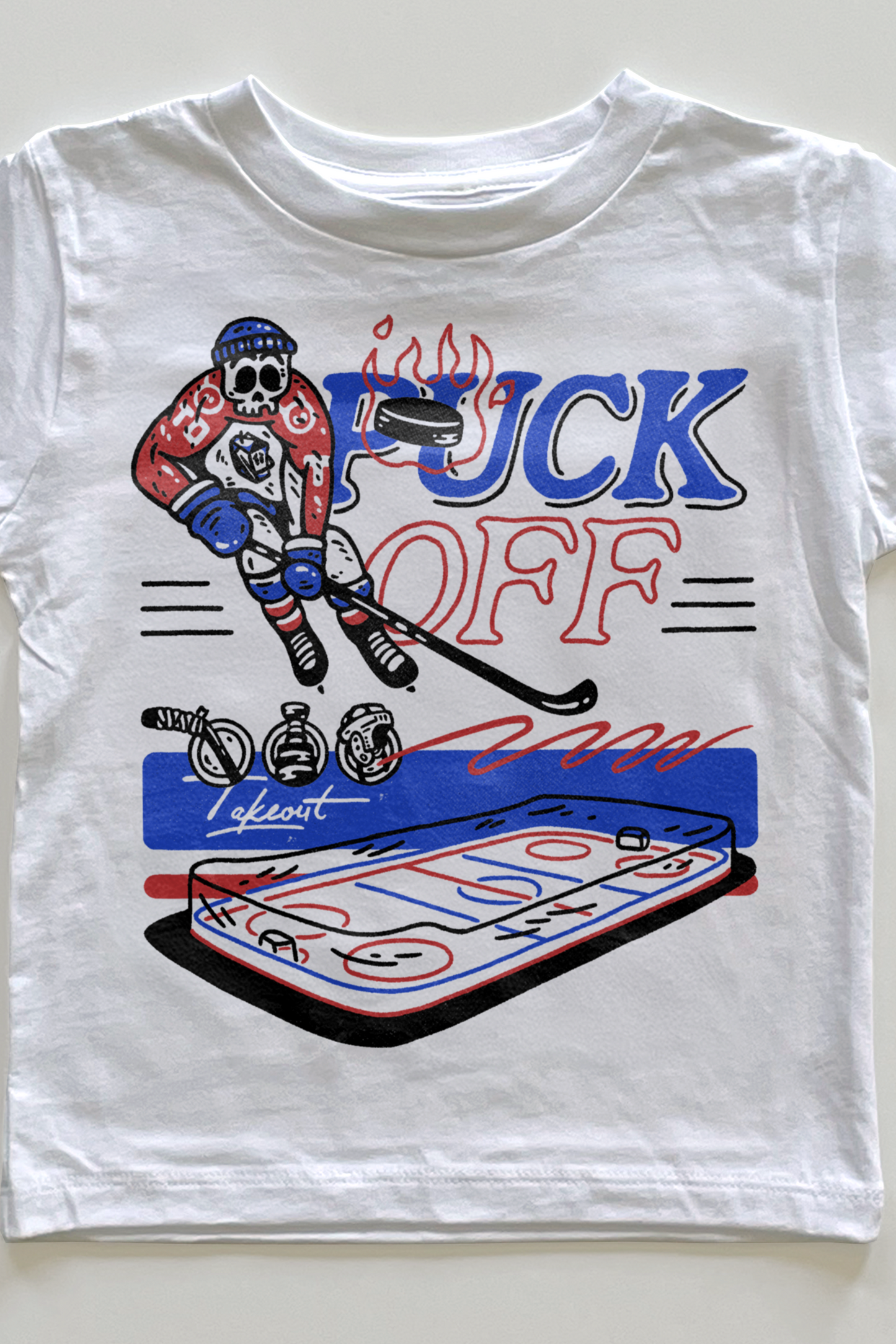 Puck Off Toddler T-shirt