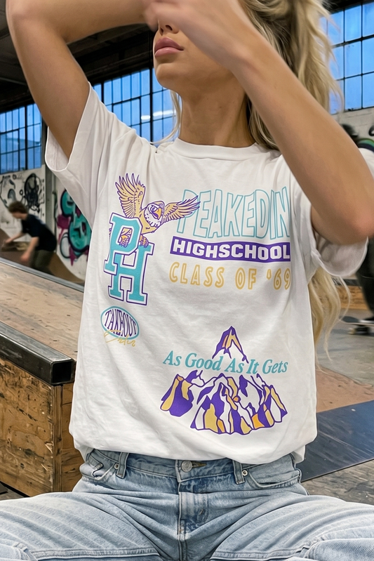 Peakedin Highschool T-shirt