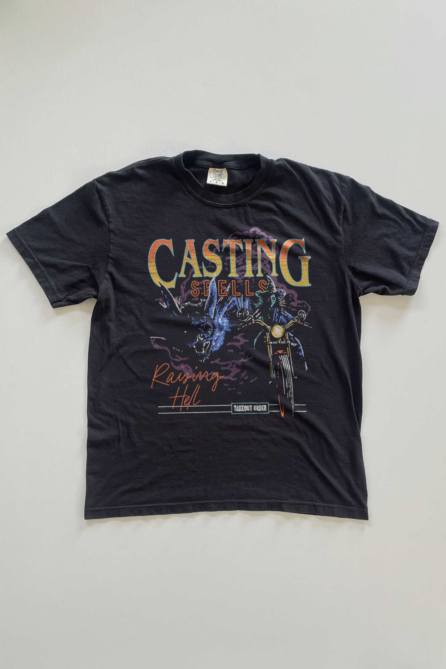 Casting Spells Raising Hell T-shirt