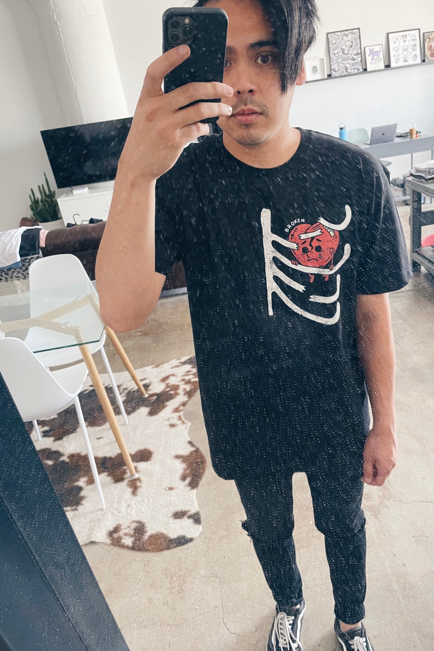 Broken T-shirt