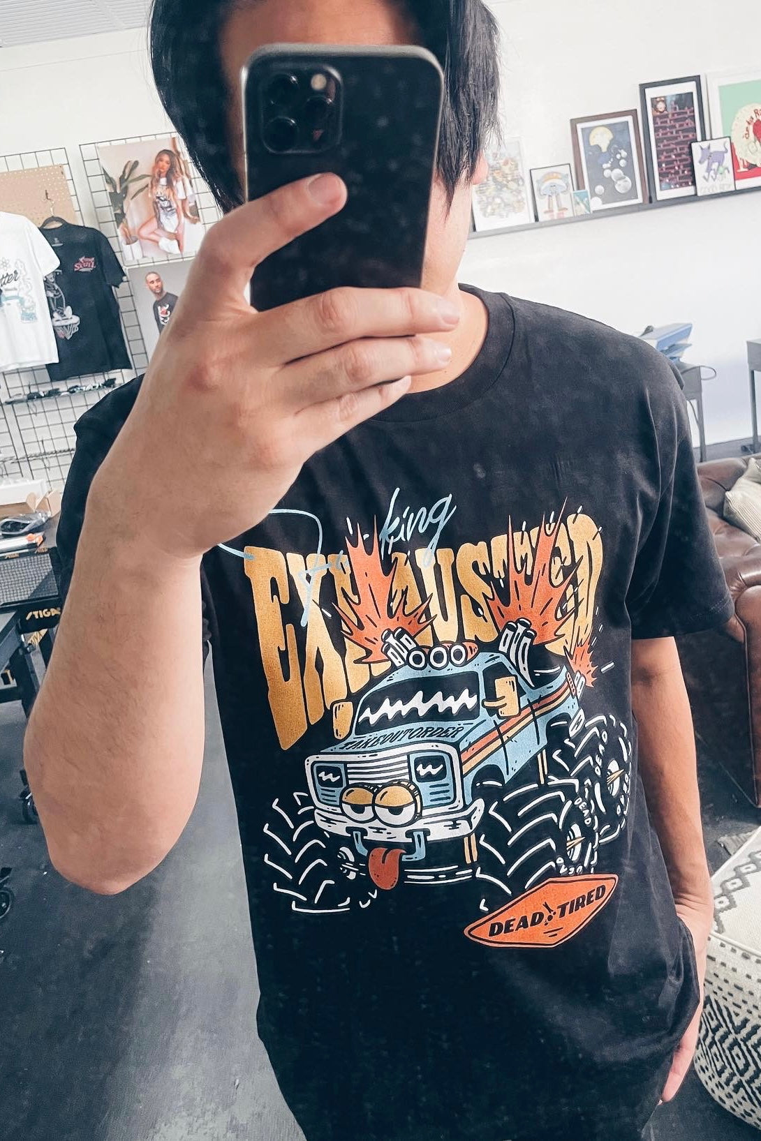 Exhausted T-shirt