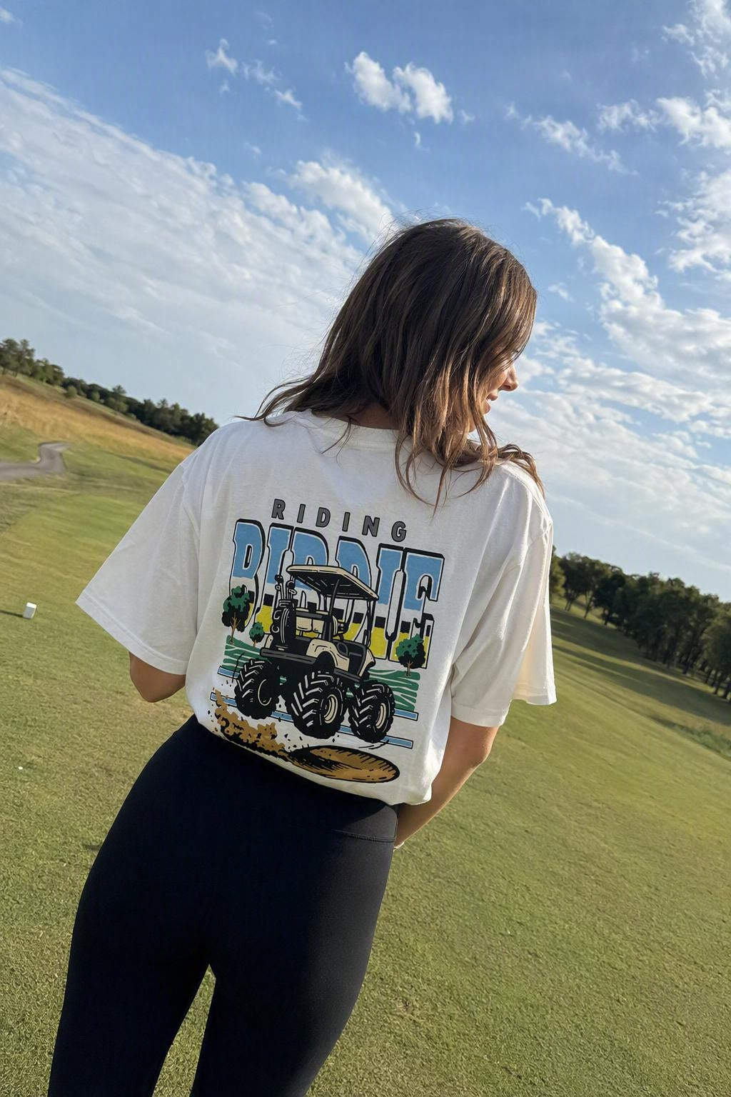 Riding Birdie T-shirt
