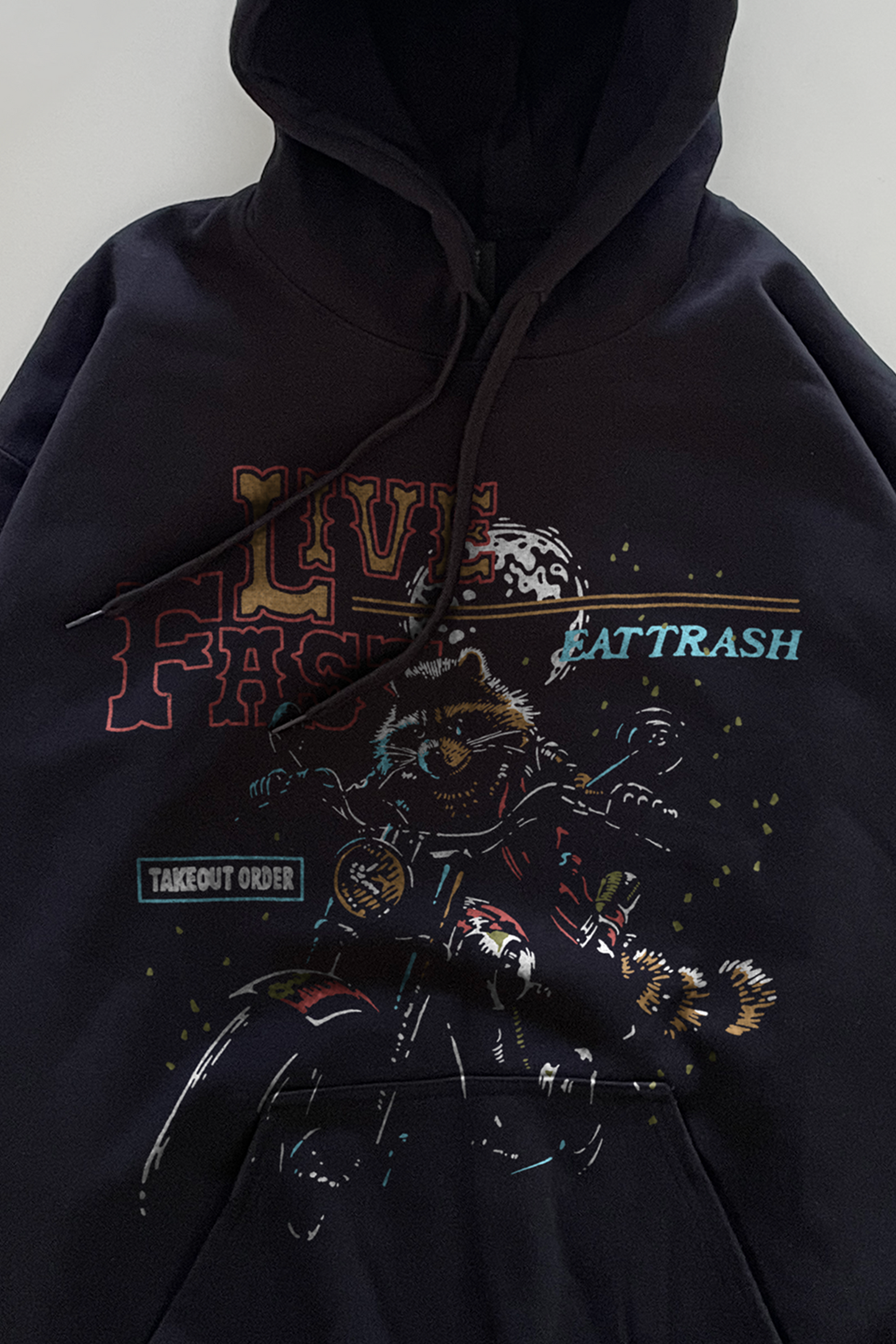 Live Fast East Trash Hoodie