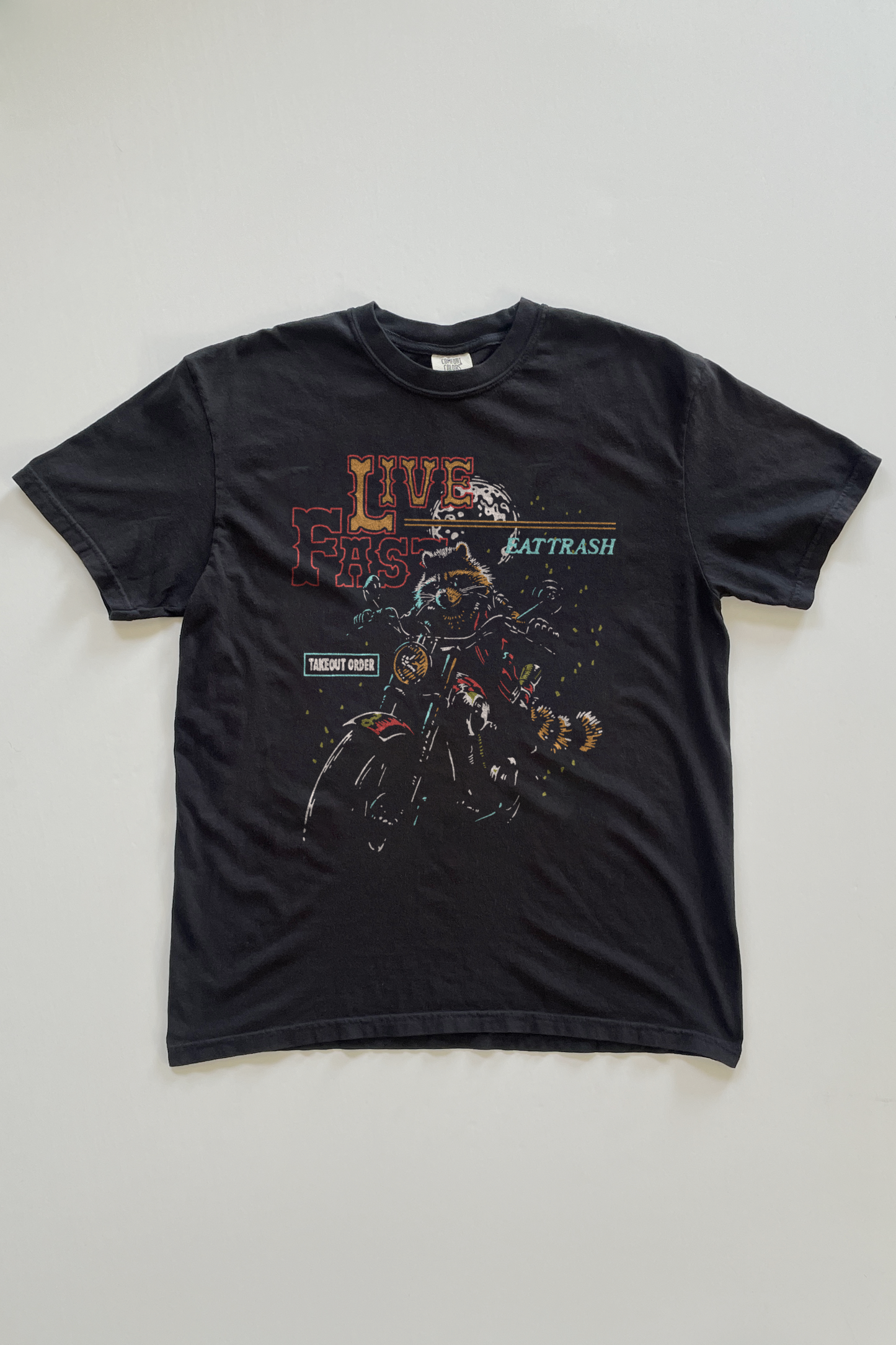 Live Fast Eat Trash T-shirt