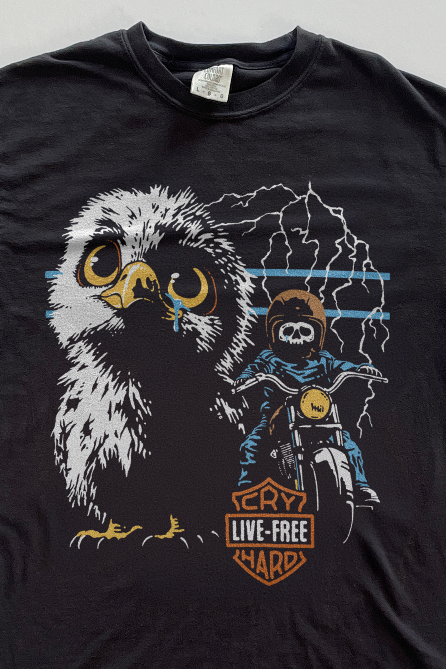 Live Free Cry Hard T-shirt