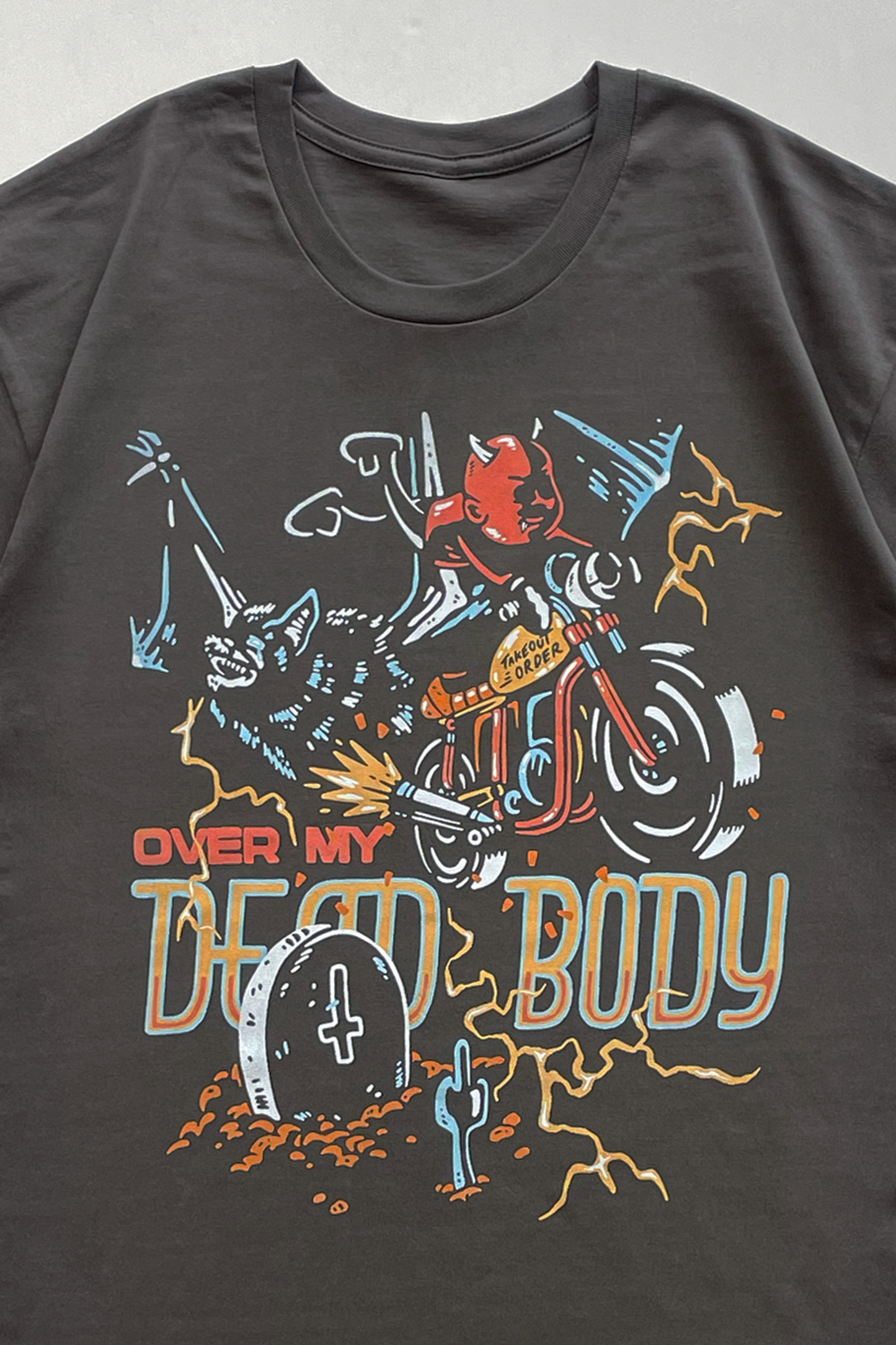 Over My Dead Body T-shirt